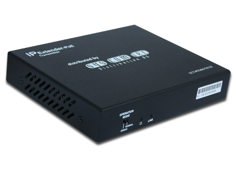 syscomtec LAN Transmitter HDMI/ RS232/ IR/ USB/ PoE SCT-IPKVM-TX131
